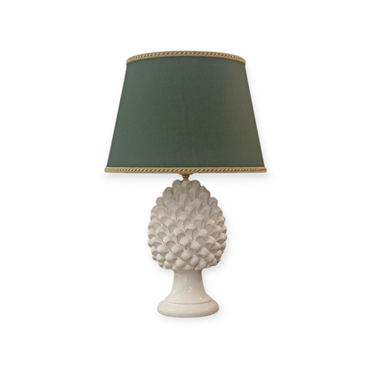 Ceramic Pine Cone Lamp