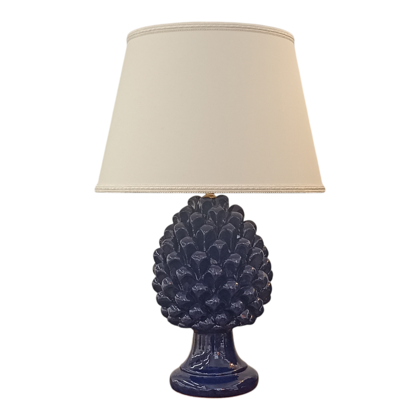 Ceramic Pine Cone Lamp