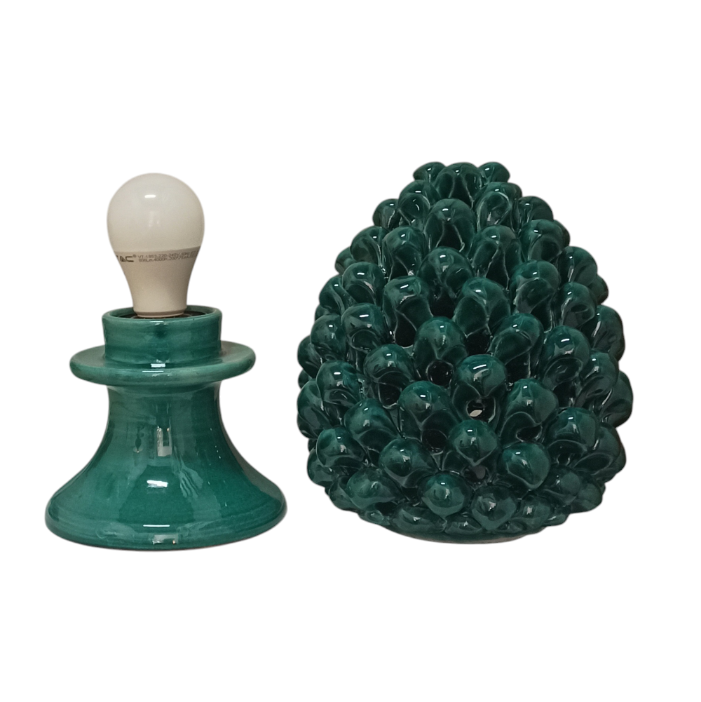 Caltagirone Traforated Pine Cone Lamp