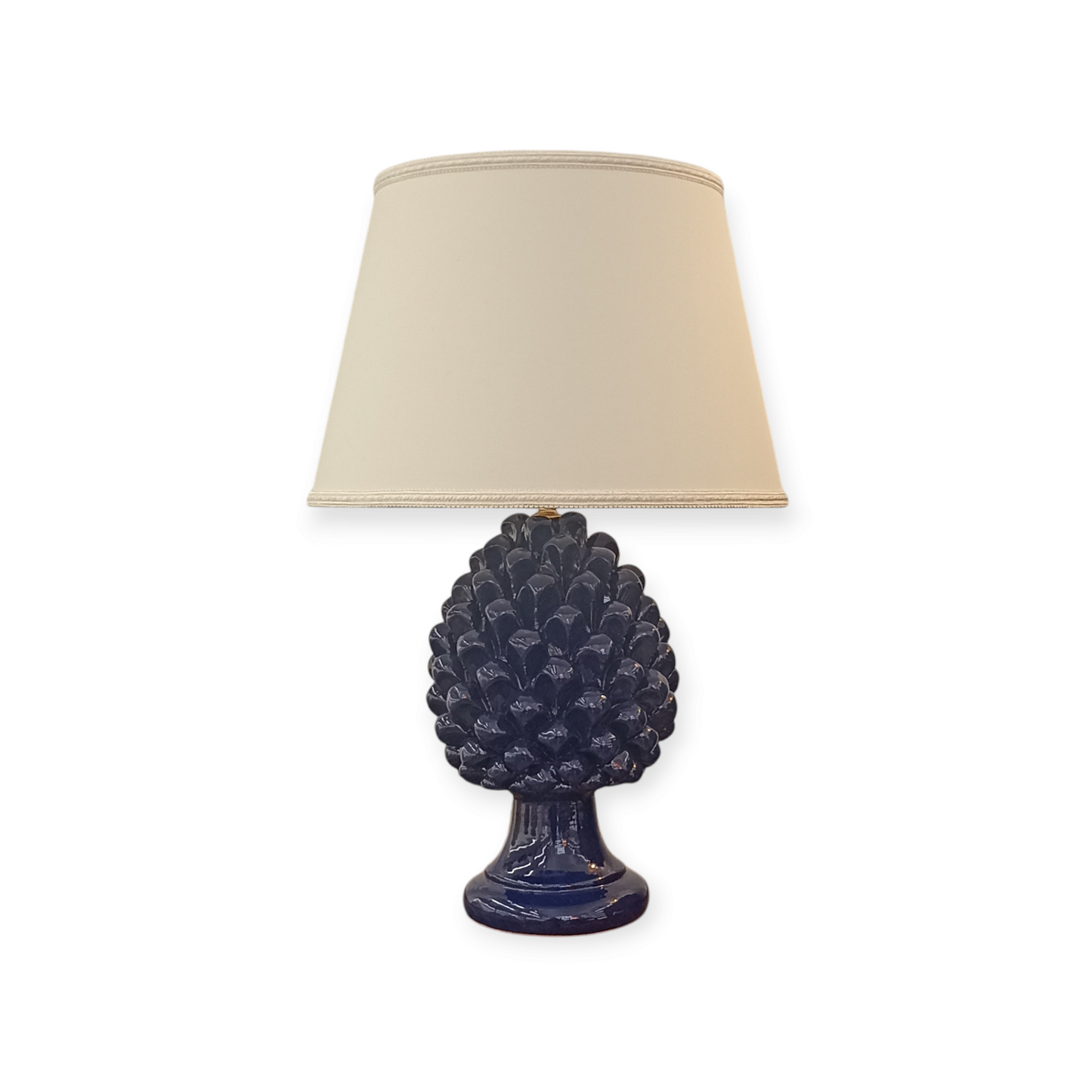 Ceramic Pine Cone Lamp