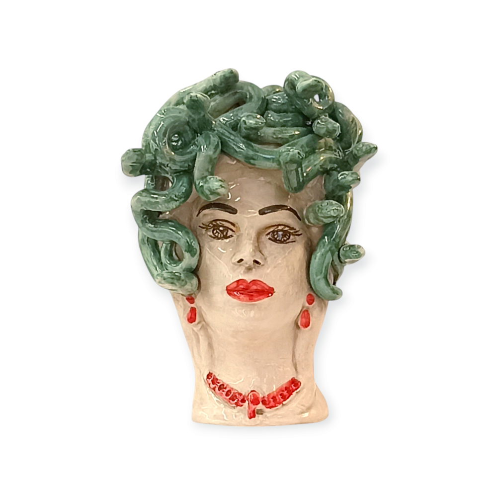 testa mitologica medusa ceramica caltagirone prezzo