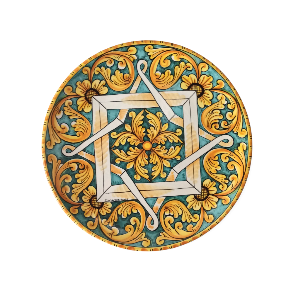 piatto maiolica siciliana prezzo