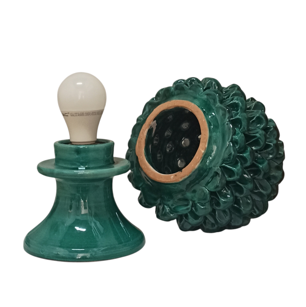 Caltagirone Traforated Pine Cone Lamp